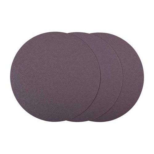 VSM 12" sanding discs offer fast grit changes, superior adhesion, and longer life without clogging, perfect for metal and wood finishing. Sold in packs of 3.
