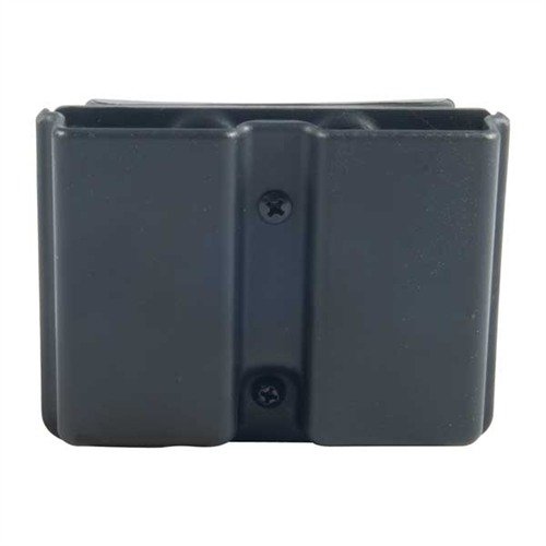 BLACKHAWK Double Magazine Pouch offers durable Kydex construction, adjustable retention, and fits 1911 single-stack or high-capacity 9mm/.40 magazines.