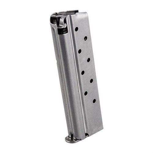 Získejte spolehlivost s 1911 Springfield Style 9RD 9mm magazíny; nerezová ocel, hladké podávání a kapacita 9 nábojů pro vaši 1911 pistoli.
