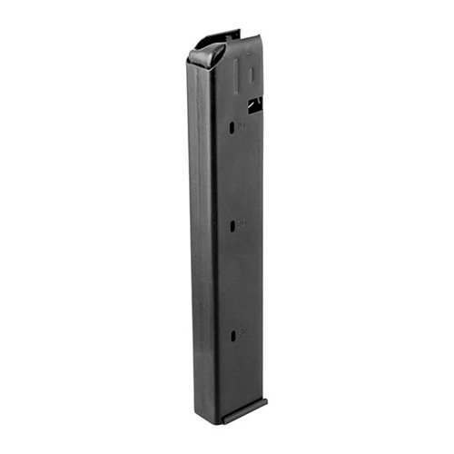 Rugged all-steel AR-15 32RD Colt-style magazine ensures reliability with smooth feeding, easy disassembly, and fits Colt/Rock River conversions.