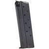 Robust 1911 9MM magazines in blued carbon or stainless steel, featuring reliable feeding, removable base for easy cleaning, and optional increased capacity.
