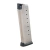 MEC-GAR 1911 .45 ACP magazines feature expert craftsmanship, durable carbon steel construction, seamless TIG welding, and a rustproof nickel finish for reliable function.