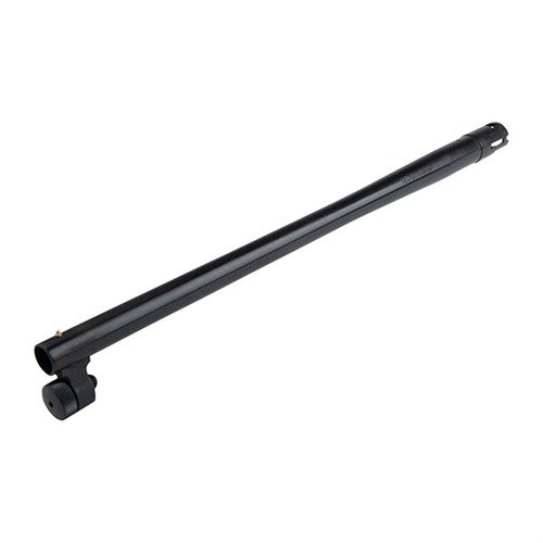 Upgrade your Mossberg 500 with this 20" blued barrel featuring an 8-shot capacity and a gold front bead for improved accuracy and quick target acquisition.