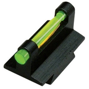 RIFLE FIBER OPTIC FRONT SIGHT offers 6 interchangeable light pipes for optimal visibility in any light, enhancing target acquisition with vibrant colors.