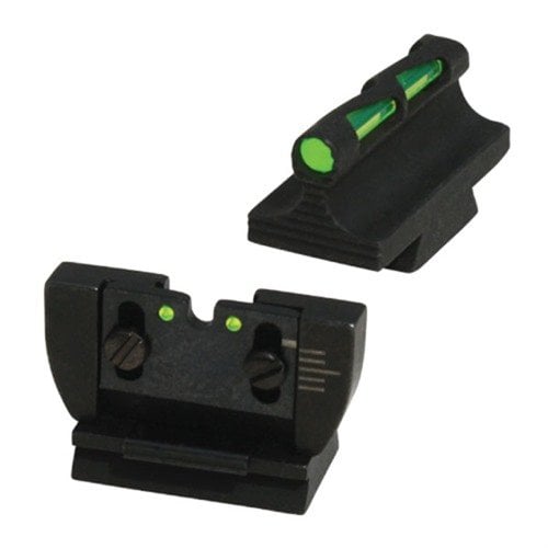 Vylepšete svou přesnost s HIVIZ LITEWAVE Sight Set pro Ruger® 10/22®; interchangable barvy, skládací zadní mířidlo a robustní ocelová konstrukce.