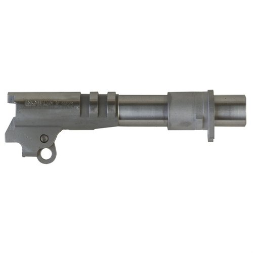 Nowlin's 9MM stainless steel pre-fit barrel offers easy installation, enhanced accuracy, and includes a bushing, link, and pin for your 1911 Auto.