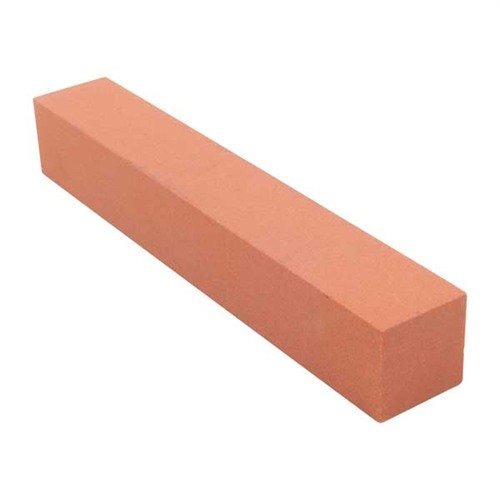 NORTON 6"x1"x1" FF-76 Fine India Stone offers fast cutting, excellent surface finish, and smooth trigger pull for optimal shooting performance.