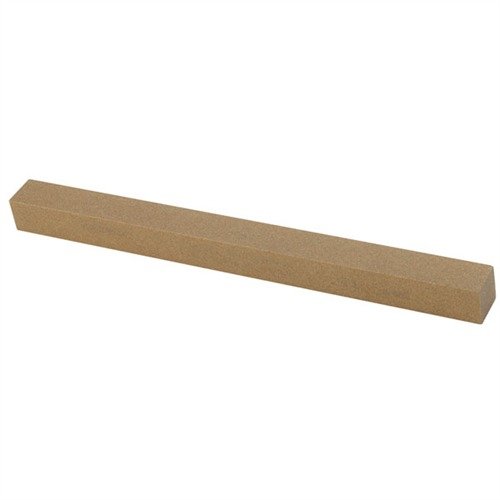 Norton 6" X 1/2" X 1/2" INDIA STONE offers fast cutting, perfect for cleaning manufacturing burrs and achieving smoother trigger pulls with quick strokes.