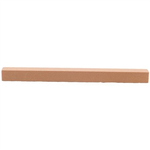 NORTON 6" X 1/2" X 1/2" INDIA STONE offers fast cutting aluminum oxide for quick cleanup and smoother trigger pulls, ideal for gunsmiths and armorers.