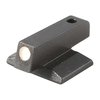 CNC machined steel dovetail front sight with .075" dot for quick sight recognition; snag-free design ensures smooth holster presentation.