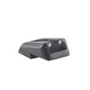Novak 1911 White Dot Rear Sights enhance sight radius for quicker aiming, feature a glare-fighting design, and offer wide notches for improved target acquisition.