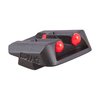 Precision machined, snag-free steel fiber optic rear sights for GLOCK® ensure quick target acquisition in all light conditions, featuring .060" light inserts.