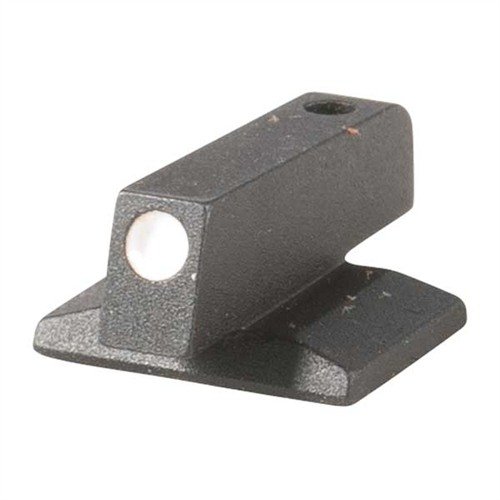 CNC machined steel dovetail front sight with a .075" dot for quick target acquisition; snag-free design for smooth holster draw and easy installation.