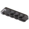Novak 1911 Tactical Light Rail offers ultra-secure mounting for lights/lasers, close to bore axis, snag-free design, and fits standard holsters.
