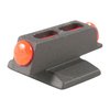 Novak Mega Dot Fiber Optic Front Sight offers superior light gathering, snag-free design, and fast daytime sight picture, ideal for concealed carry. Available in red.