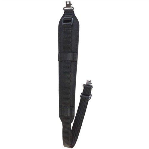Padded Super Sling offers instant one-hand adjustment, comfortable silicone-treated suede leather, and Talon Q/R swivels for seamless carry to shooting.