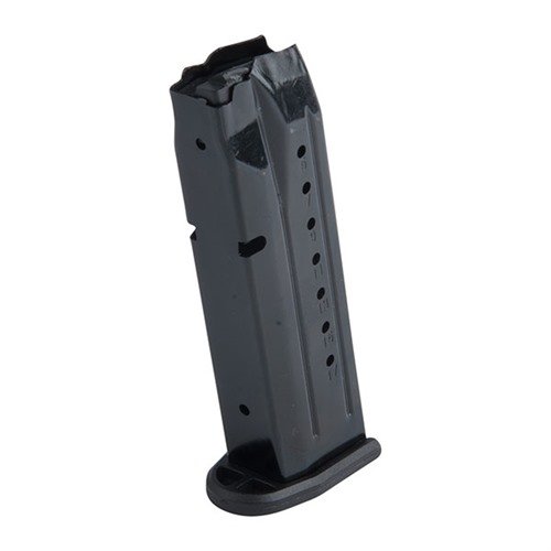 S&W 9MM MAGAZINES by PRO MAG feature durable steel bodies and chrome silicon springs, ensuring long-lasting performance and reliability for your M&P 9.