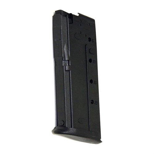 Zvyšte kapacitu svého FN Five-seveN pistole o 10 nábojů s tímto lehkým a odolným polymerovým zásobníkem s kapacitou 30 ran 5.7 x 28mm.