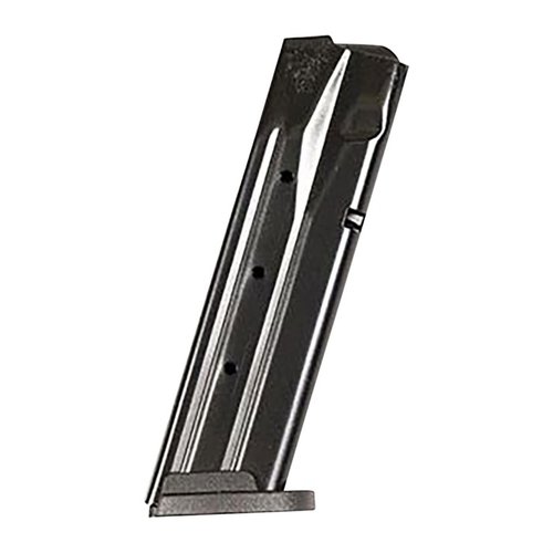 Enhance your Sig Sauer P320 with this durable 17-round magazine made from heat treated carbon steel, featuring a reliable injection molded follower and spring.
