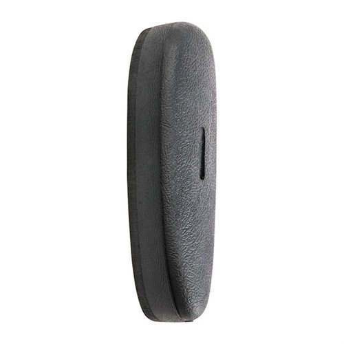 Elegant OLD ENGLISH RECOIL PADS by PACHMAYR feature smooth sides, rounded edges, and a solid black base, perfect for enhancing fine guns.