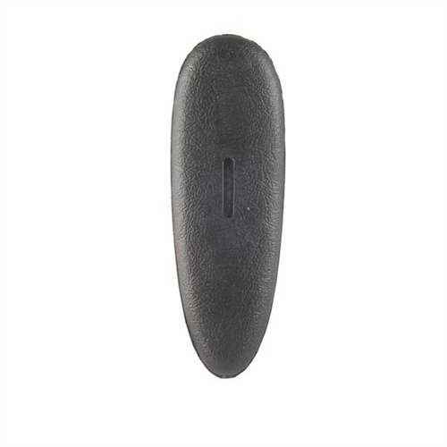 Pachmayr D752 Decelerator Recoil Pad offers superior shock absorption with its smooth-sided design, tapered ribbing, and solid base for enhanced shooting comfort.