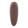 Pachmayr D752 Decelerator Recoil Pad offers superior comfort with its classic design, made from Decelerator rubber and featuring tapered ribbing for enhanced performance.