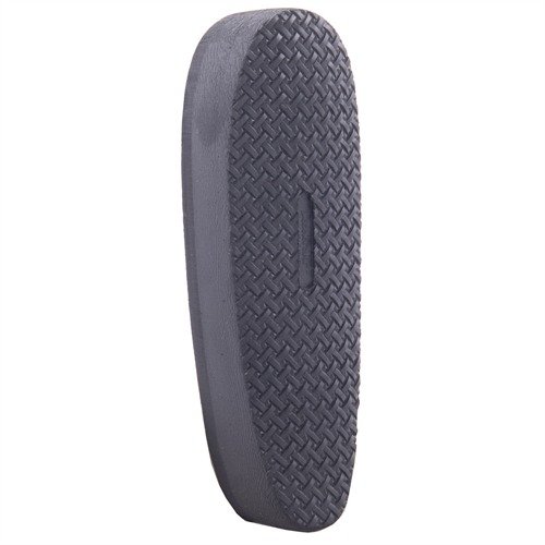 PACHMAYR D750B Decelerator Recoil Pad features advanced rubber to absorb recoil, smooth sides, and a classic design with a solid black base for enhanced comfort.