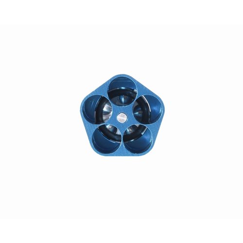 Pachmayr Speed Loader for S&W J-Frame offers rapid reloading with its durable all-aluminum design, easy twist-release knob, and 5-round capacity for competition use.