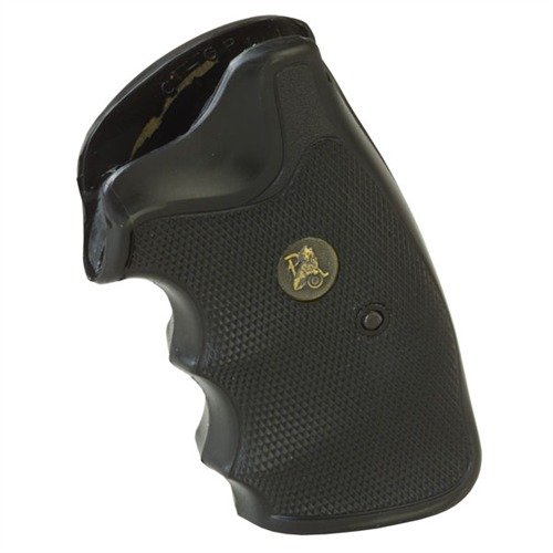 Pachmayr's "PROFESSIONAL" grips offer superior feel and recoil absorption with an open back strap, perfect for smaller hands, featuring checkered, non-slip rubber.