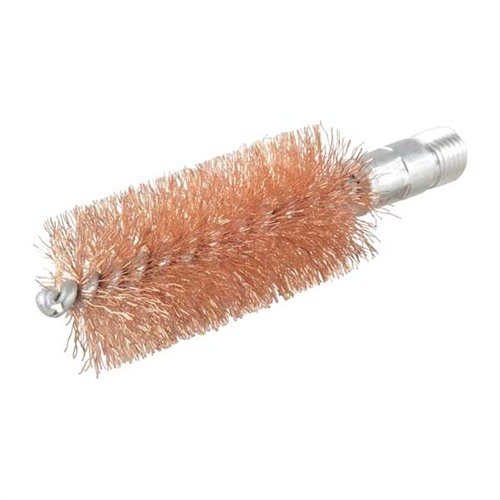 HOPPES 12 GA. Shotgun Bore Brush features phosphor bronze bristles and durable shanks for effective cleaning; compatible with 5⁄16"-27 threads.