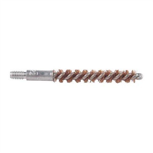 HOPPES Bore Brushes feature durable phosphor bronze bristles and twisted shanks, ensuring effective cleaning for handguns, rifles, and shotguns.