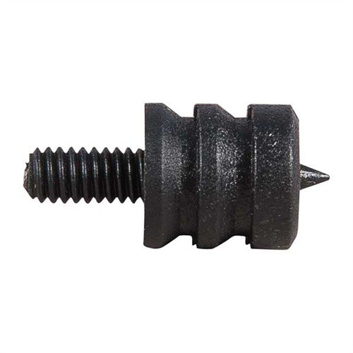 HOPPES KNOB (JAGGED) TIP is made of durable Nylon, compatible with Rifle (R) and Handgun (H/G) 8-32 thread for reliable performance and easy handling.