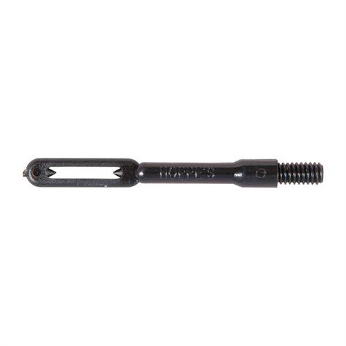 HOPPES SLOTTED TIPS are durable nylon tips designed for .22/.270 caliber firearms, featuring 8-32 threads for handguns and rifles, ensuring versatility and reliability.