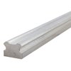 Blank aluminum scope ring base stock in Weaver or Picatinny profiles; lightweight, strong, and customizable for various firearms. Perfect for precision machining.