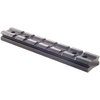 RUGER® 10/22® Receiver Mount allows quick attachment to your rifle, featuring six slots for versatile scope options, finished in durable black or silver.