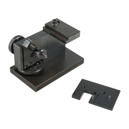 Achieve precise, repeatable stoning of semi-auto hammers and sears for a crisp trigger pull with the adjustable SERIES II Stoning Fixture from POWER CUSTOM.