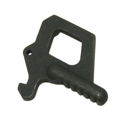 Precision Reflex AR-15 charging handle latches feature oversized grips for fast, reliable operation under stress, fitting mil-spec and PRI Gas Buster handles.