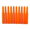 SAF-T-TRAINERS DUMMY ROUNDS provide a safe, brightly colored training option, ensuring no confusion with live ammo during Immediate Action exercises.
