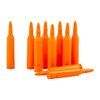 SAF-T-TRAINERS DUMMY ROUNDS in bright orange ensure safe training without confusion for live ammo; ideal for Immediate Action drills and available in various calibers.
