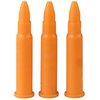 SAF-T-TRAINERS DUMMY ROUNDS in bright orange ensure clear identification during training, preventing confusion with live rounds for safer Immediate Action practice.