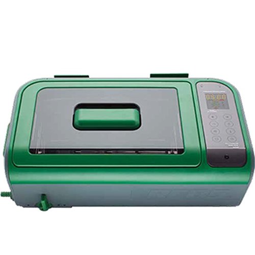 RCBS Ultrasonic Case Cleaner-2 features a 6.3-quart capacity, dual heaters, and a timer for fast, thorough cleaning of brass and gun parts, saving you time!
