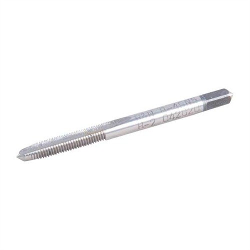 Discover the Reiff & Nestor Perfect Cut™ Premium Two Flute Tap, crafted from high-speed tool steel for precise threading and durability, ideal for gunsmiths.