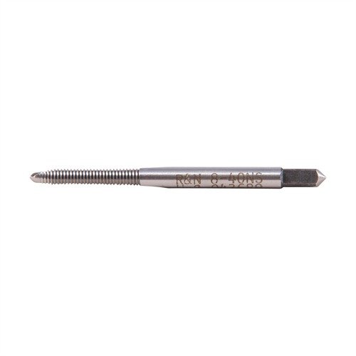 Reiff & Nestor Spiral Point "Gun" Tap offers precision threading in high-speed steel, with a design that enhances chip removal for efficient through hole tapping.