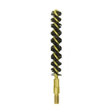 SINCLAIR nylon rifle brushes offer superior scrubbing with stiff bristles, fit barrels properly, and resist damage from ammonia and oil-based cleaners.