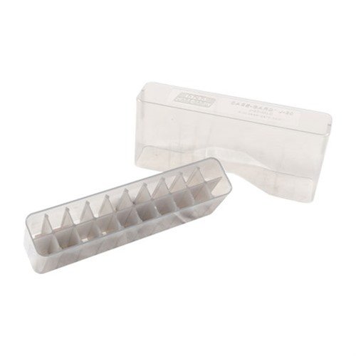 MTM CASE-GARD J-20 series ammo boxes are durable, compact, and perfect for organizing your 20-round rifle ammunition, ensuring easy transport and access.