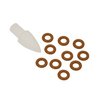 Získejte sadu O-RING REPLACEMENT KITS pro snadnou výměnu opotřebovaných O-kroužků na vašich Sinclair bore guides a příslušenství, včetně instalačního nástroje.