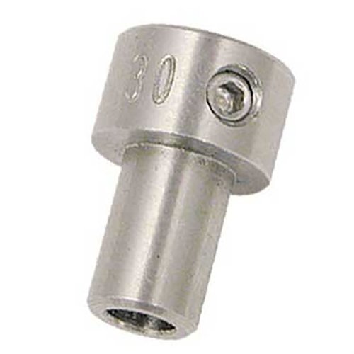 SINCLAIR stainless steel pilots ensure precise fitting for new, unfired case necks, enhancing accuracy for rifle and pistol cartridges from 22 to 45 caliber.