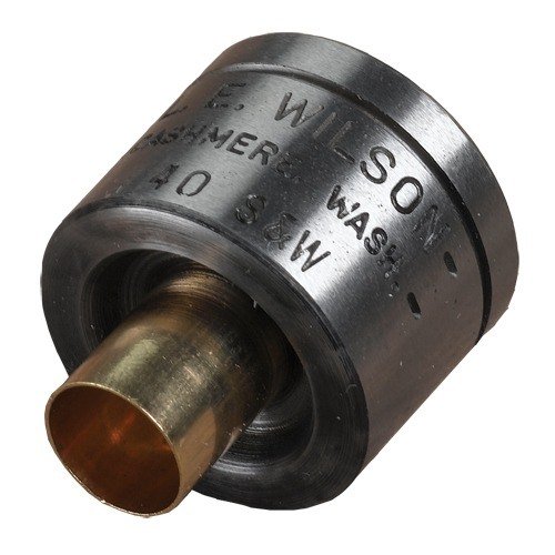 WILSON TRIMMER CASE HOLDERS ensure precise trimming and processing of .44 Special/Magnum cartridges, with secure case retention for optimal performance.