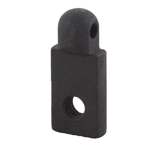 ACCU-SHOT M1A/AR-15 MONOPOD ADAPTER replaces standard Sling Loop for stability on military-style stocks like AR-10, AR-15, and M1A, available in sleek black.