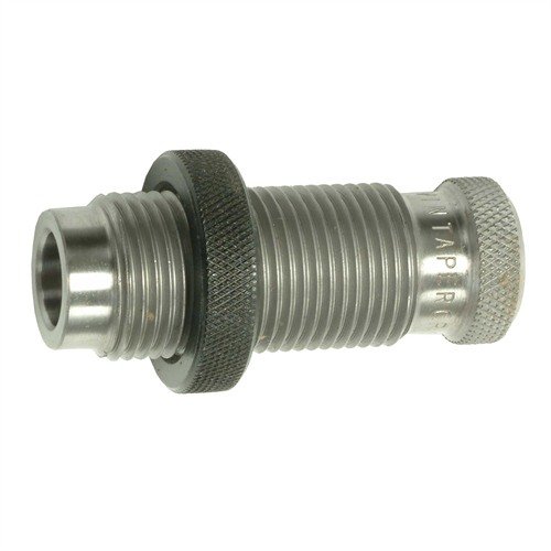 Redding HANDGUN TAPER CRIMP DIES ensure precise headspacing for 10mm Auto cartridges, offering uniformity and reliability without the drawbacks of roll crimping.